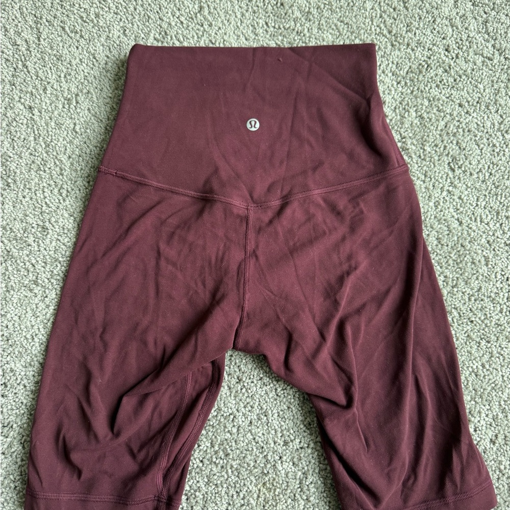 lululemon athletica Women's Burgundy Shorts